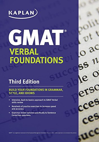 India Desire : Buy Kaplan GMAT Verbal Foundations at Rs. 299 from Amazon [Regular Price: Rs. 1599]