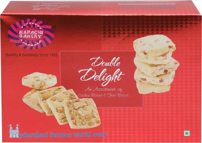India Desire : Buy Karachi Bakery Double Delight Cashew and Fruit Biscuit(400 g) at Rs. 80 from Flipkart [Regular Price Rs 162]
