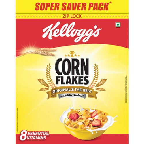 India Desire : Buy Kelloggs Corn Flakes - Real Almond and Honey, 650g Carton at Rs. 165 from Amazon [Regular Price Rs 336]