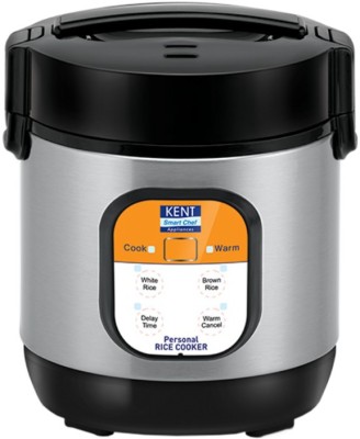 India Desire : Buy Kent 16019 Electric Rice Cooker(0.9 L, Black, Grey) at Rs. 1161 from Flipkart [Regular Price Rs 1749]