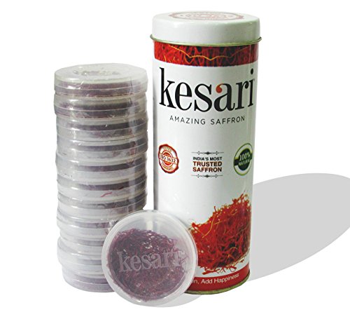 India Desire : Buy Kesari Pure & Original Saffron Bulk Tin Pack - 12 Gm (1G X 12Nos) at Rs. 1050 from Amazon [50% Off Coupon]