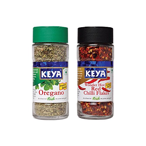 India Desire : Buy Keya Oregano Chilli Flakes Combo, 47g at Rs. 82 from Amazon [MRP Rs 175]