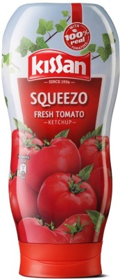 India Desire : Buy Kissan Squeezo Fresh Tomato Ketchup(900 g) Pack of 5 at Rs. 430 from Flipkart