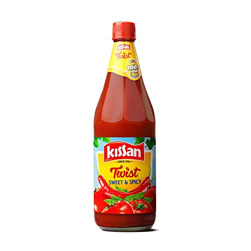India Desire : Buy Kissan Sweet and Spicy Ketchup, 1000g at Rs. 128 from Amazon [Regular Price 150]
