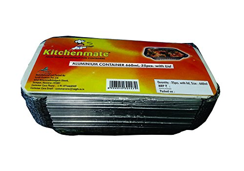 India Desire : Buy Kitchen Mate Tray - 660 ml (Pack of 25) at Rs. 59 from Amazon