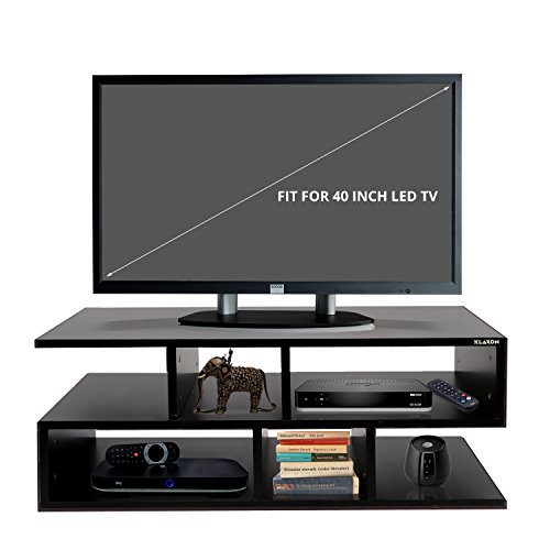India Desire : Buy Klaxon Wooden TV Unit (Matte Finish, Black) at Rs. 2643 from Amazon [Selling Price 3416]