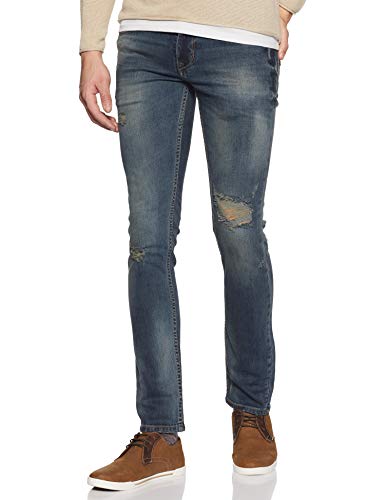 Buy LEE COPPER Men's Slim Fit Jeans (HF 258_Dark Indigo_32W x 33L) at ...