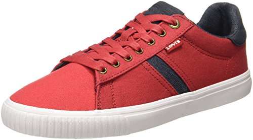 India Desire : Buy Levi's Men's Black Tab Runner Red Sneakers-6 UK/India at Rs. 773 from Amazon