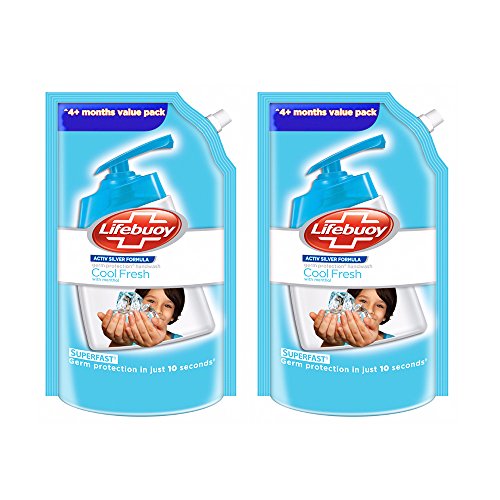 India Desire : Buy Lifebuoy Cool Fresh Menthol Hand Wash - 750 ml (Pack of 2) at Rs. 153 from Amazon [Regular Price Rs 194]