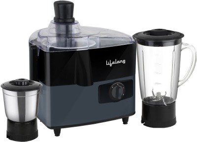 India Desire : Buy Lifelong LLJMG01 Power 450 W Juicer Mixer Grinder(Grey, Black, 2 Jars) at Rs. 1099 from Flipkart [Regular Price Rs 2175]