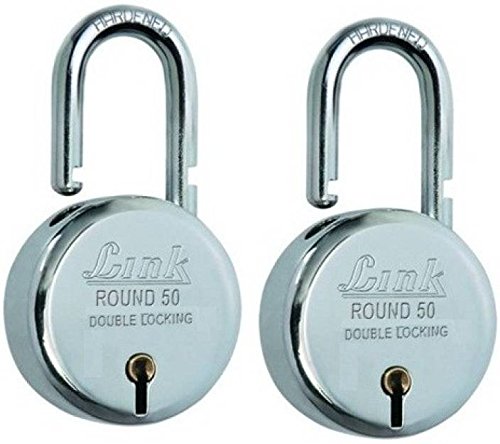 India Desire : Buy Link Round Steel Lever Bcp 50mm (Silver, Pack of 2) at Rs. 158 from Amazon [Selling Price Rs 260]