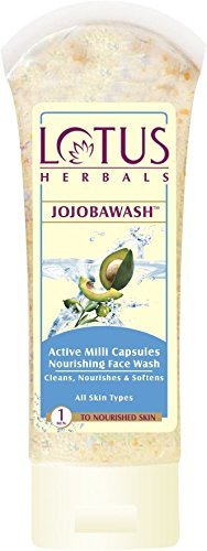 India Desire : Buy Lotus Herbals Jojobawash Active Milli Capsules Nourishing Face Wash, 120g at Rs. 131 from Amazon