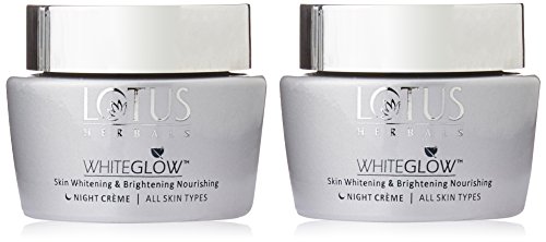 India Desire : Buy Lotus Herbals Whiteglow Skin Whitening and Brightening Nourishing Night Crème, 60g at Rs. 225 from Amazon
