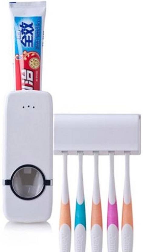 India Desire : Buy Lowe's Automatic Toothpaste Dispenser With Toothbrush Holder Plastic Toothbrush Holder at Rs. 109 from Flipkart