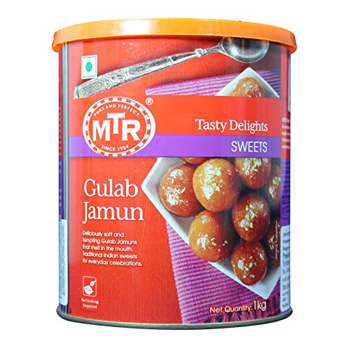 India Desire : Buy MTR Gulab Jamun Tin, 1kg at Rs. 150 from Amazon