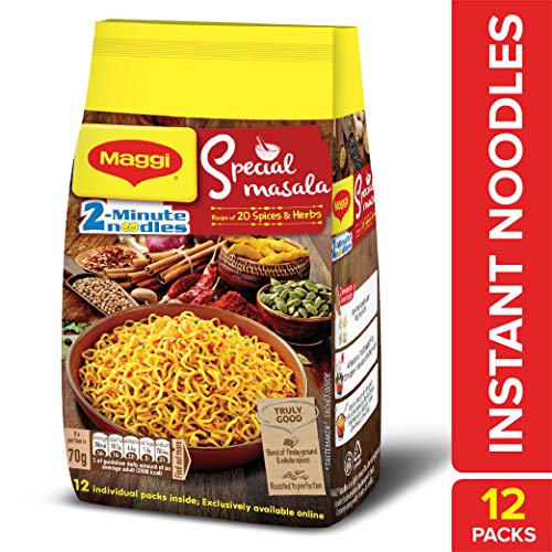 India Desire : Buy Maggi 2-Minute Special Masala Instant Noodles, 70g (Pack of 12) at Rs. 135 from Amazon [Regular Price Rs 180]