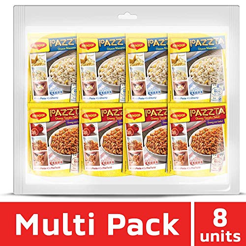 India Desire : Buy Maggi Pazzta (4X Cheese and 4X Tomato), 8 X 536 g at Rs. 160 from Amazon