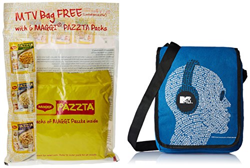India Desire : Buy Maggi Pazzta Pack, 398g with Free MTV Bag at Rs. 150 From Amazon