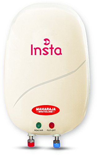 India Desire : Buy Maharaja Whiteline Insta 3L WH-101 IN3 3000-Watt Water Heater at Rs. 1887 from Amazon [Regular Price Rs 2475]