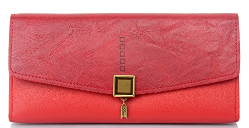 India Desire : Buy Mammon Women's Premium Clutch (18x10x2 CM) (Brick Red) at Rs. 292 from Amazon