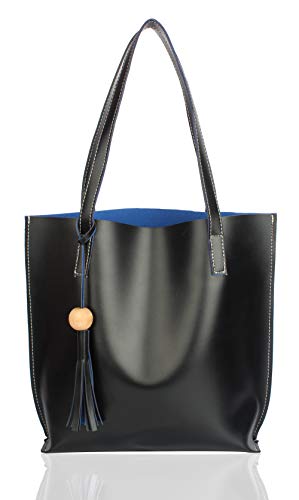 India Desire : Buy Mammon Women's Synthetic Handbag (plain-blk, Blue) at Rs. 189 from Amazon