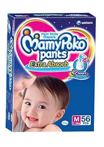 MAMYPOKO Tape Type NB Mini Diapers For Just Born Babies, Up to 3kg - (