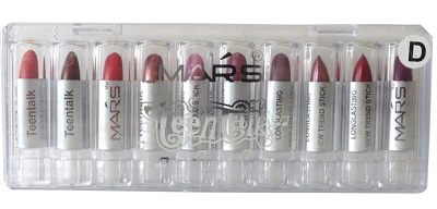 India Desire : Snapdeal-Buy Mars Mini Lipstick Drop Lip Color D Set Of 10 At Rs 129 Only [Mrp 585]