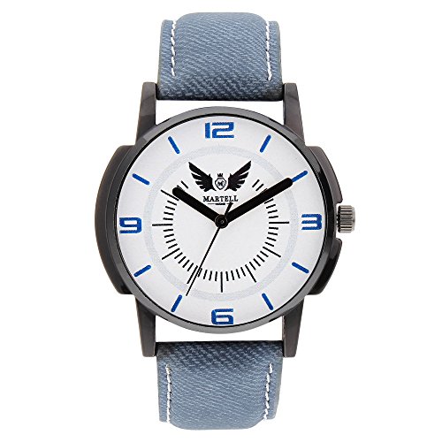 India Desire : Buy Martell Doran Series Round Dial Leather Strap Analog Sports/Stylish Watch at Rs. 127 from Amazon