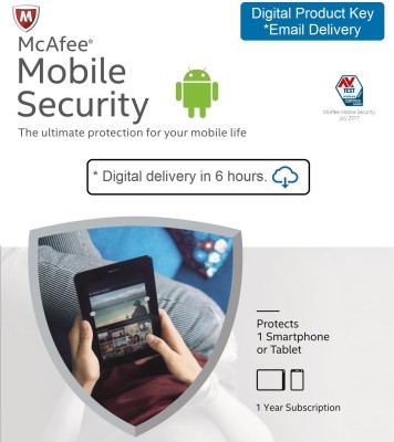 India Desire : Buy McAfee 1 User 1 Year Mobile Security Activation Code(Standard Edition) at Rs. 1 from Flipkart [Free Shipping]