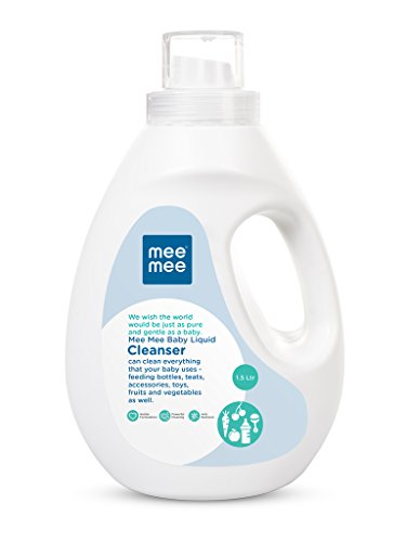India Desire : Buy Mee Mee Anti-Bacterial Baby Liquid Cleanser for Fruits, Bottles, Accessories & Toys 1.5L at Rs. 429 from Amazon [MRP Rs 749]