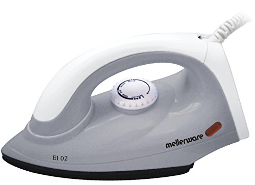 India Desire : Amazon Steal Deal: Buy Mellerware EI 02 750-Watt Electric Iron (White/Grey) at Rs. 284 [Regular Price Rs 500]
