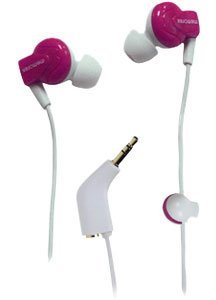India Desire : Buy Memorex IE350 In- Ear earphones with shirt clip & sharing plug Pink at Rs. 199 from Amazon