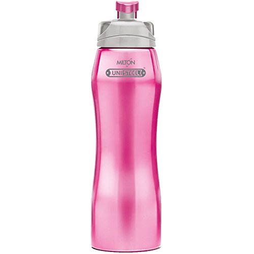 India Desire : Buy Milton Hawk Stainless Steel Water Bottle, 750 ml, Pink at Rs. 249 from Amazon
