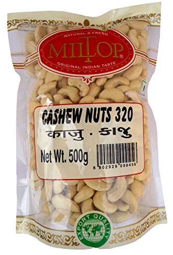 India Desire : Buy Miltop Cashew 320, 500g at Rs. 300 from Amazon [Regular Rs 695 ]