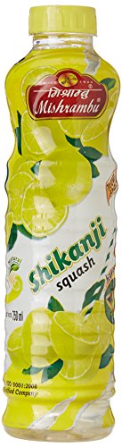 India Desire : Buy Mishrambu Shikanji Squash, 750ml at Rs. 80 from Amazon [Selling Price Rs 130]