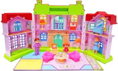 India Desire : Buy Miss & Chief Beauty Home Villa with Balcony, opening doors, lights and sound(Multicolor) at Rs. 599 from Flipkart [Regular Price Rs 835]