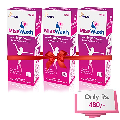 India Desire : Buy MissWash Expert Intimate Hygiene Wash - 100 ml (Pack of 3) at Rs. 199 from Amazon 
