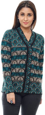 India Desire : Buy Modeve Self Design V-neck Casual Women Light Green Sweater at Rs. 566 from Flipkart [MRP Rs 1899]
