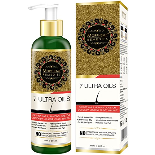 India Desire : Buy Morpheme Remedies 7 Ultra Hair Oil, 200ml at Rs. 425 from Amazon [Other Sellers Price Rs 625]