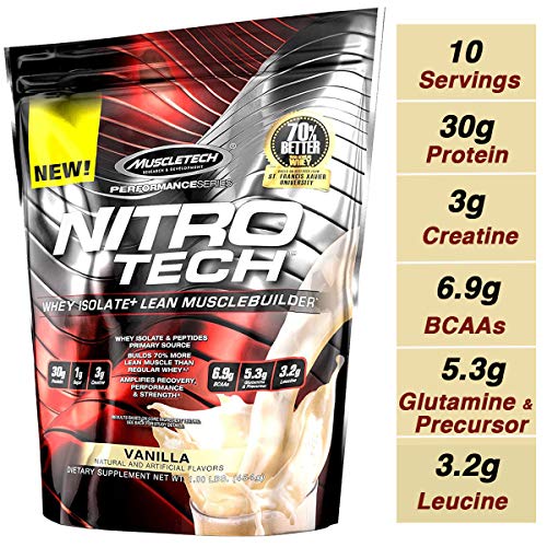 India Desire : Buy MuscleTech Performance Series Nitrotech - 1 lbs (454 g) (Vanilla) at Rs. 849 from Amazon