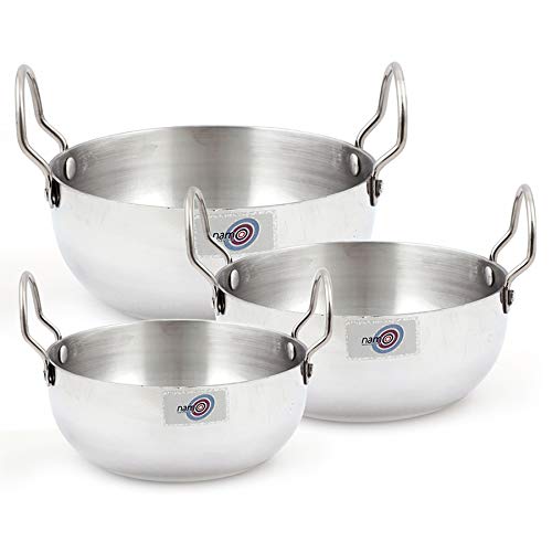 India Desire : Buy Namoo Kadai Combo Aluminium (Size 1, 3, 5) at Rs. 594 from Amazon [MRP Rs 1235]