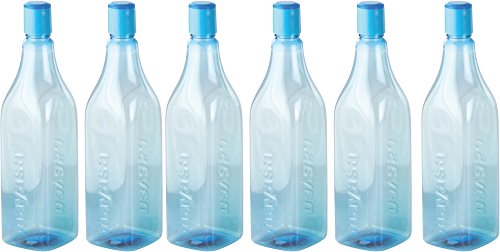 India Desire : Buy Nayasa Cosmos PET Fridge Bottle, Set of 6, Blue at Rs. 188 from Amazon