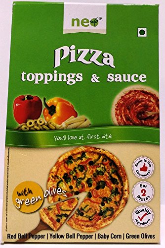 India Desire : Buy Neo Pizza Topping and Sauce with Green Olives, 250g at Rs. 92 from Amazon