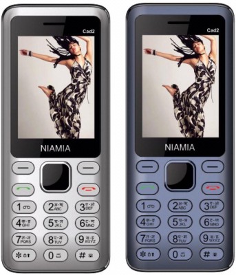 India Desire : Buy Niamia CAD 2 Combo of Two Mobiles(Silver&Blue) at Rs. 850 from Flipkart [Regular Price Rs 1150]