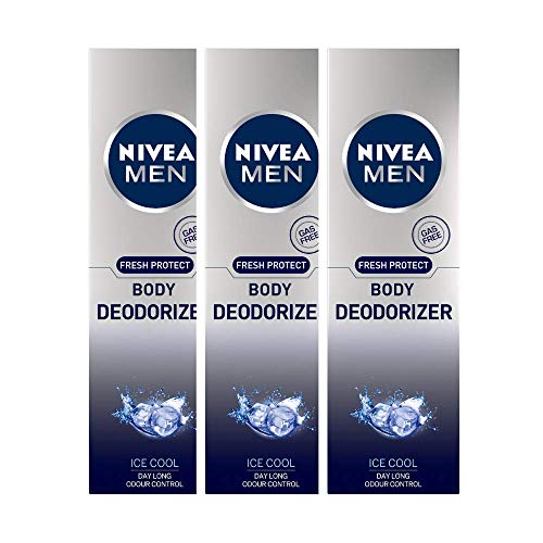 India Desire : Buy Nivea Men Fresh Protect Body Deodorizer Ice Cool, 120 ml (Pack of 3) at Rs. 345 from Amazon [Regular Price Rs 649]