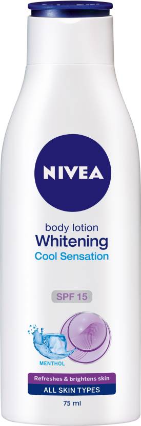India Desire : Buy Nivea Whitening Cool Sensation Body Lotion 75ml at Rs. 50 from Flipkart [Regular Price : Rs. 95]