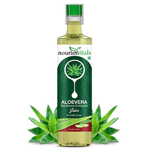 India Desire : Buy Nourish Vitals Pure Aloe Vera Drinking Gel Juice 500ml at Rs. 275 from Amazon [Regular Price Rs 331]