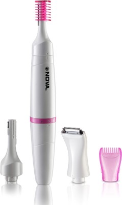 India Desire : Buy Nova NLS 530 Sensi-Trim Touch  Runtime: 45 min Trimmer for Women(White) at Rs. 499 from Flipkart [Regular Price Rs 749]