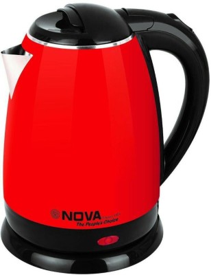 India Desire : Buy Nova Rapid Heat 1.7 Ltr Electric Kettle(1.7, Red, Black) at Rs. 749 from Flipkart [MRP Rs 1495]