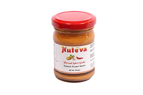 India Desire : Buy Nuteva Hot and Spicy Garlic Natural Peanut Butter, 100g at Rs. 5 from Amazon
